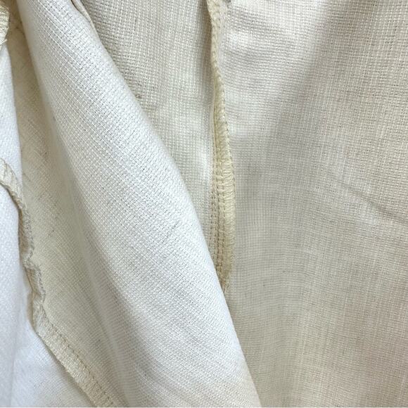 Goodnight Macaroon beige tailored A line textured shorts size large‎ high rise - Picture 6 of 14